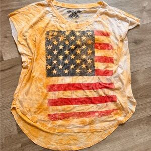 Signorelli Graphic Relaxed Yellow Cream Tee